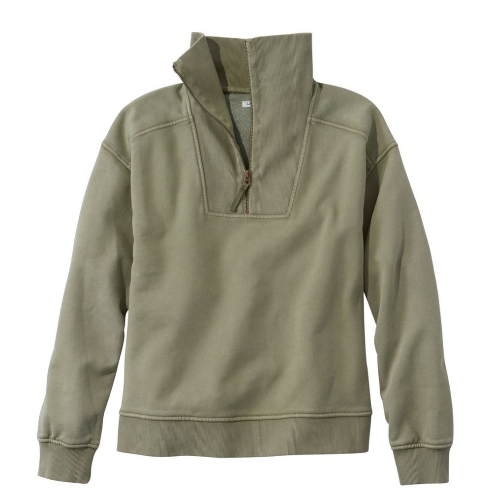 LL.Bean Quarter Zip Sweatshirt- Medium